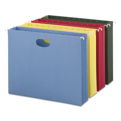 Smead 1 3/4 Inch Hanging File Pockets with Sides, Legal, Standard